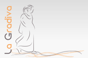 La Gradiva, logo.